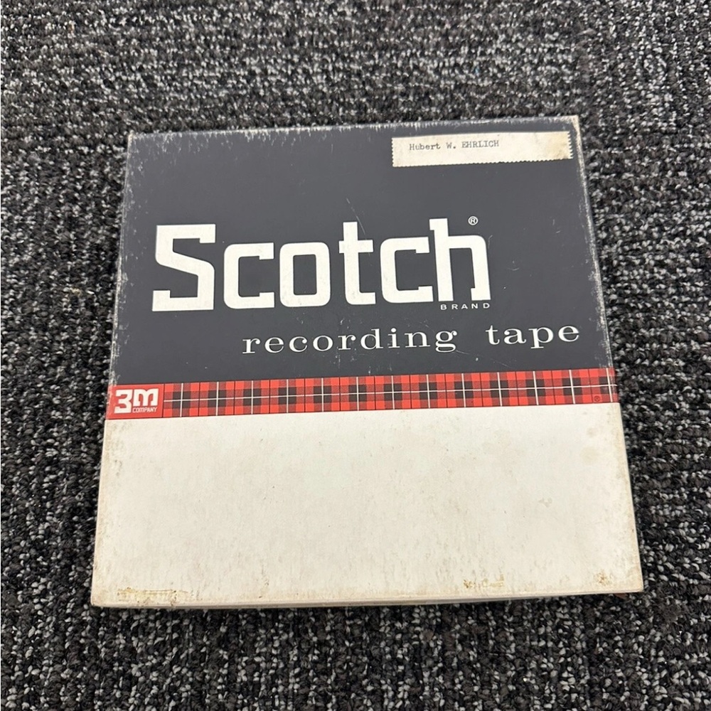 Scotch Reel to Reel 3m Pat BOONE'S